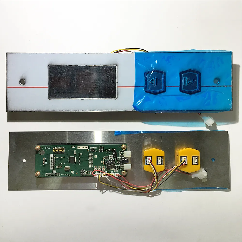 Пост вызова, две кнопки, тип 708C, GPCS1152-NUC-PCB-1, BLT/Brilliant
